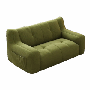 LuxeWeave Duo Sofa
